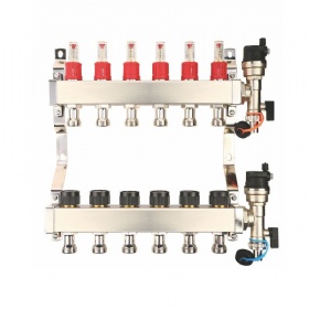 Ss Heating Manifold 5 Way Manifold For Underfloor Heating System